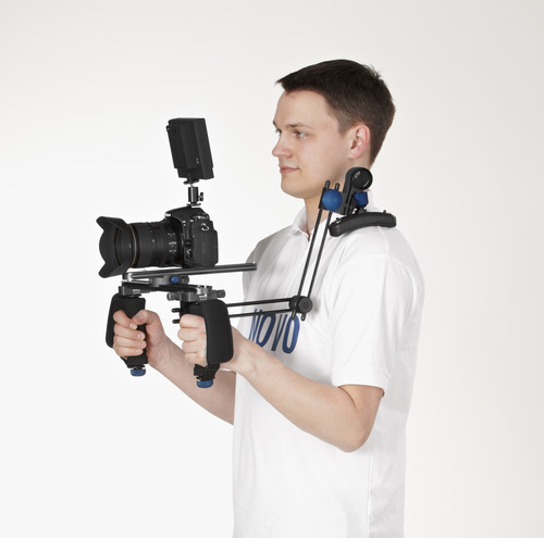 PISTOCK Q- DSLR 카메라를 위한 어깨와 가슴을 이용하여 촬영하는 포드